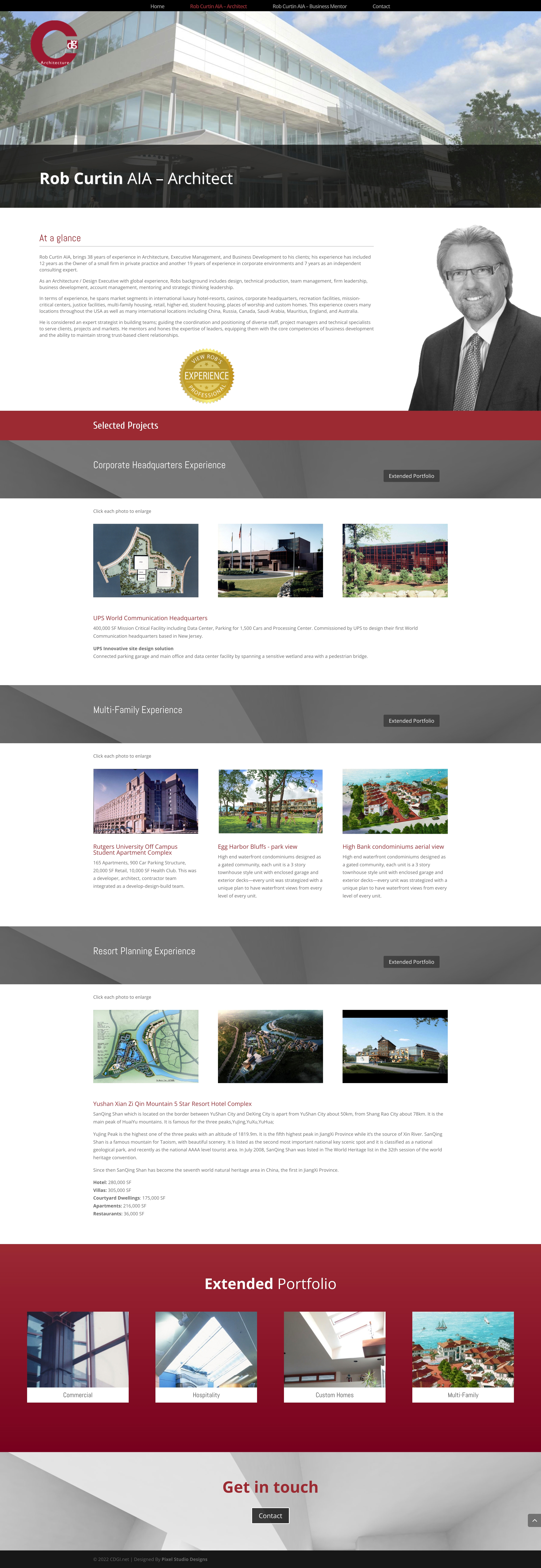 Website for CDGI home page preview